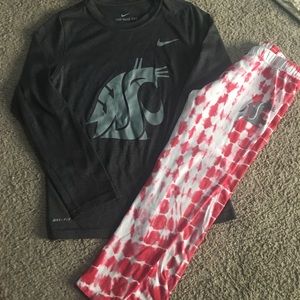 Girls WSU Cougars outfit